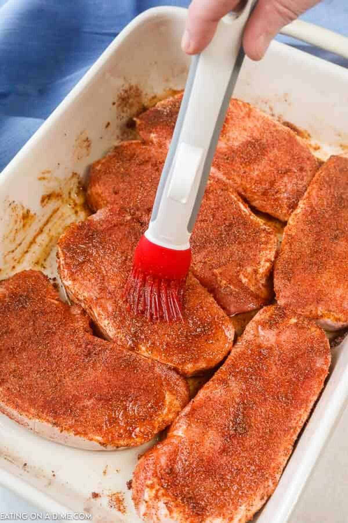 do you cover pork chops when you bake them 