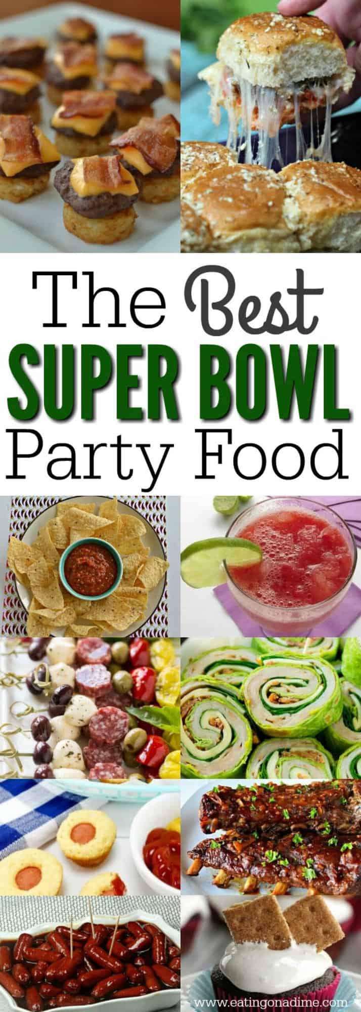 Whether you watch the game or just come for the food, we have the best super bowl food to try. Choose from 75 delicious ideas.