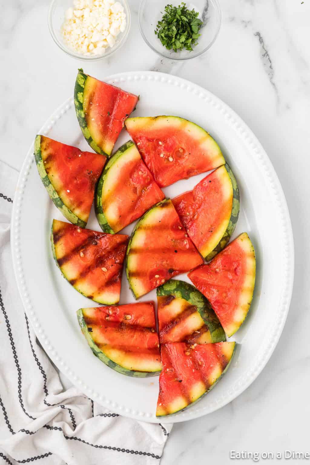 Grilled Watermelon - Eating on a Dime