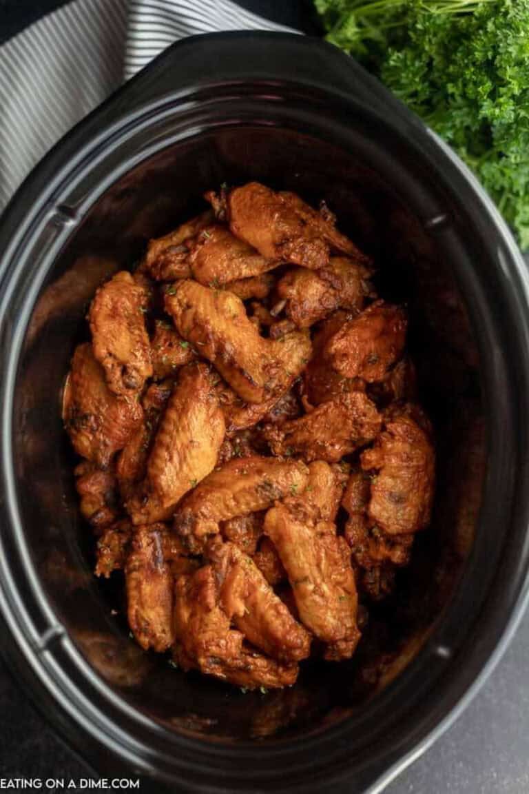 Crock Pot Chicken Wings - Buffalo Chicken Wings