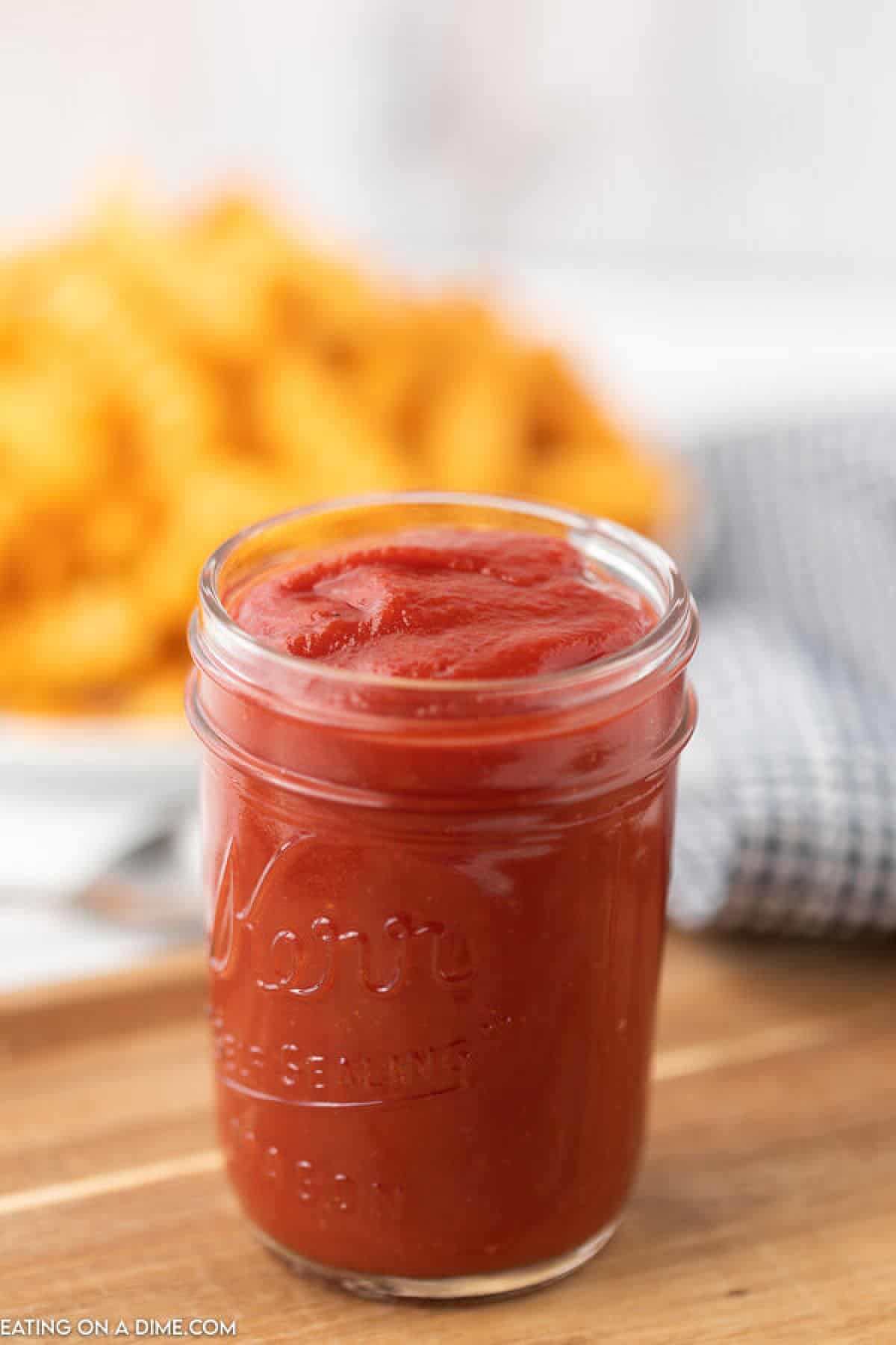 Homemade ketchup is so quick and easy to make. The ingredient list is simple and you won't find any hard to pronounce words here. 