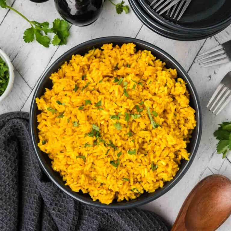 Yellow Rice - Eating on a Dime