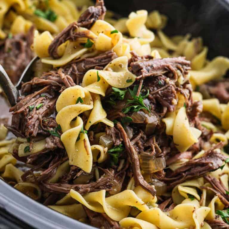 Tagslow Cooker Beef And Noodles Eating On A Dime