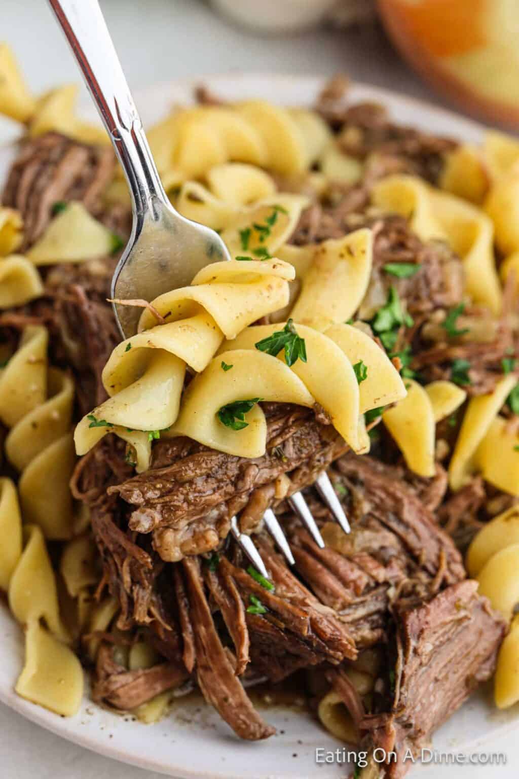 Tagslow Cooker Beef And Noodles Eating On A Dime