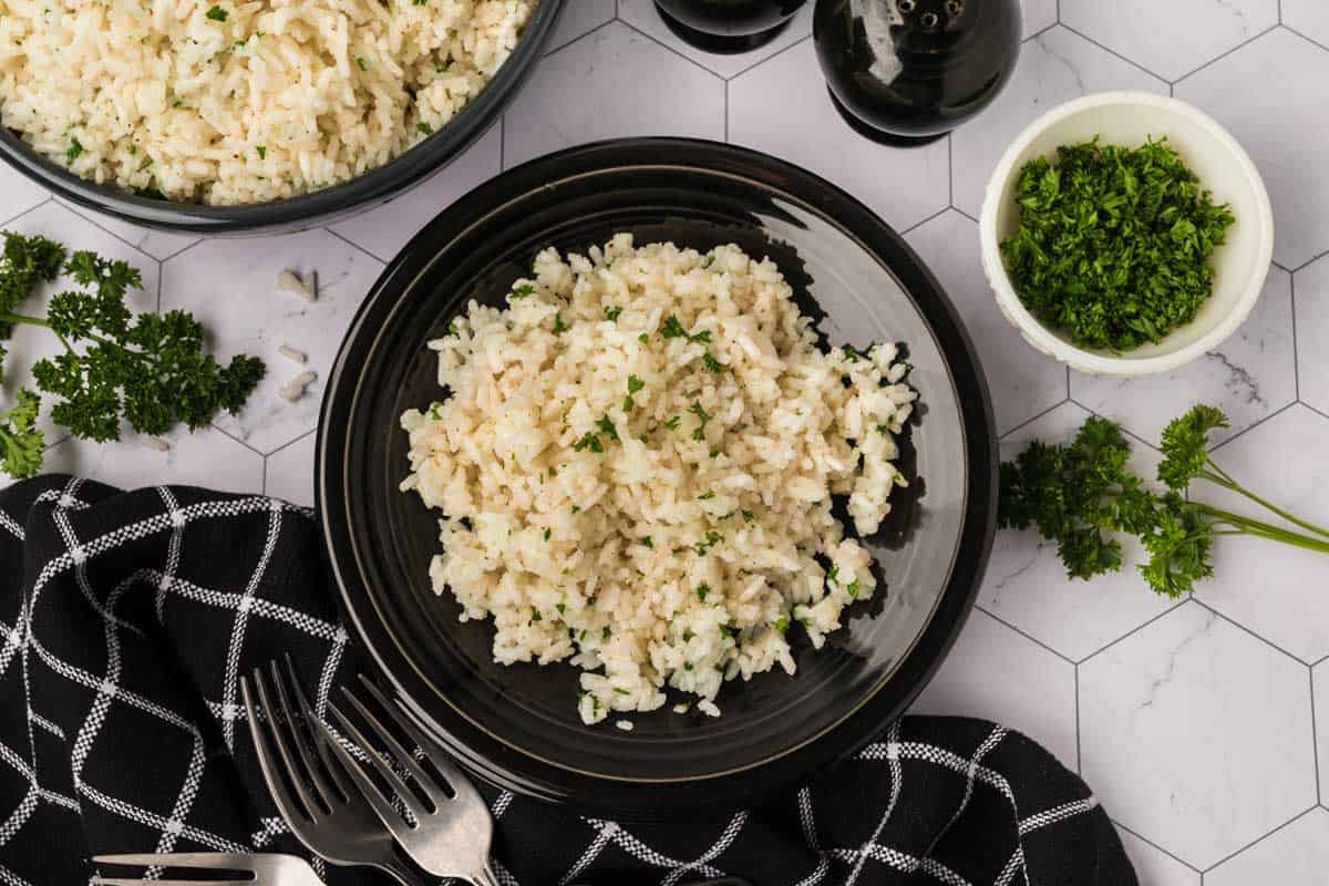 Butter Rice - Eating on a Dime
