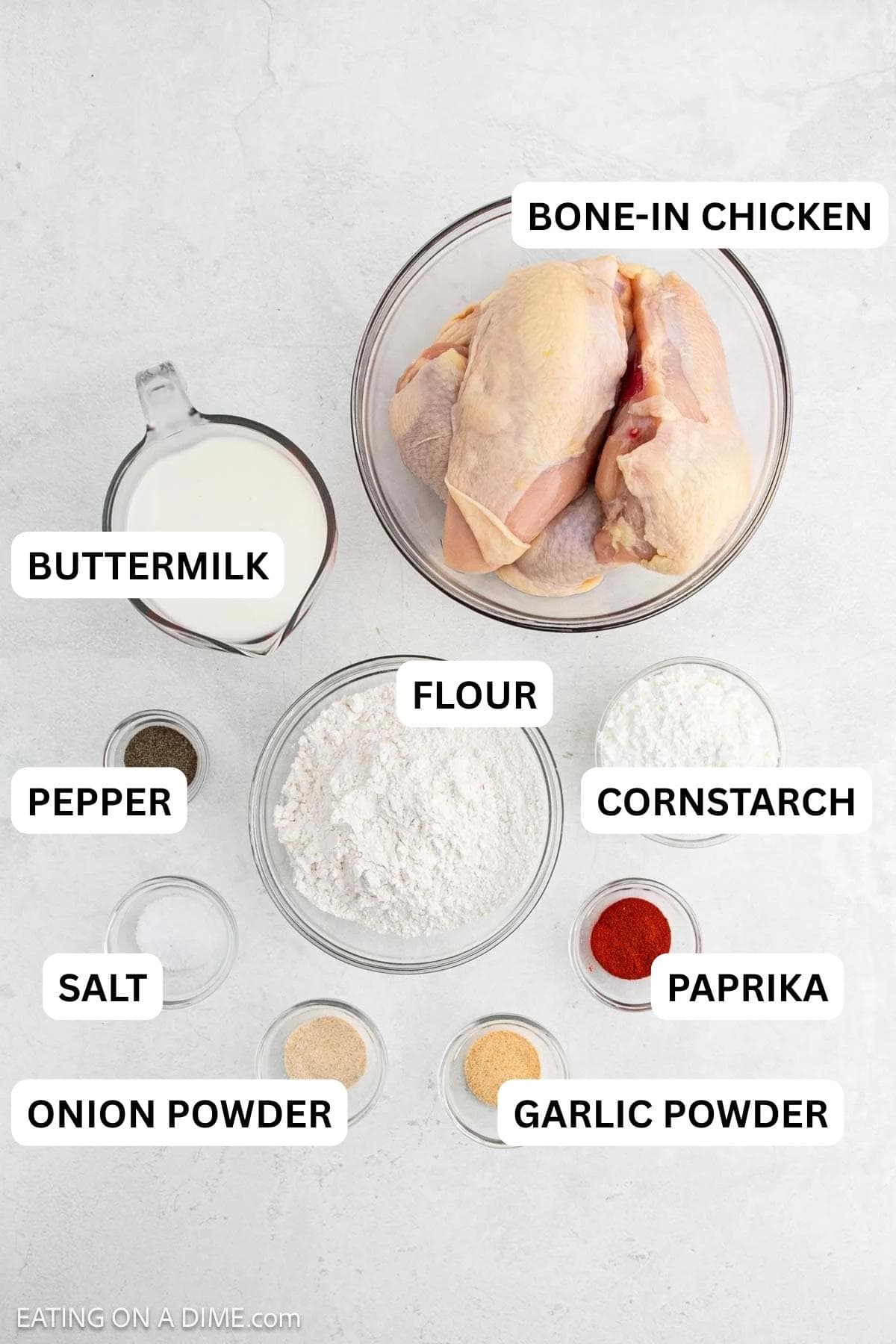 Ingredients needed to make this recipe.