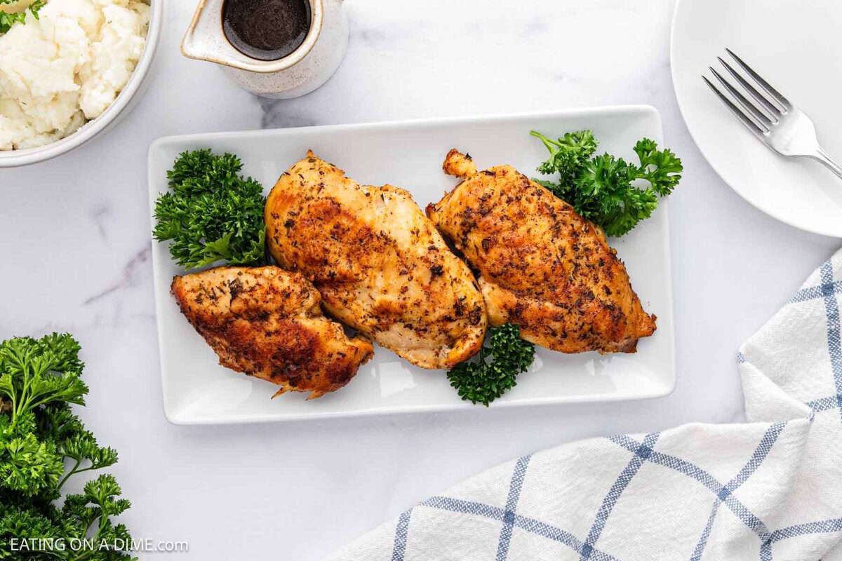 Instant Pot Chicken Breasts for Easy Meal Prep - Eating on a Dime