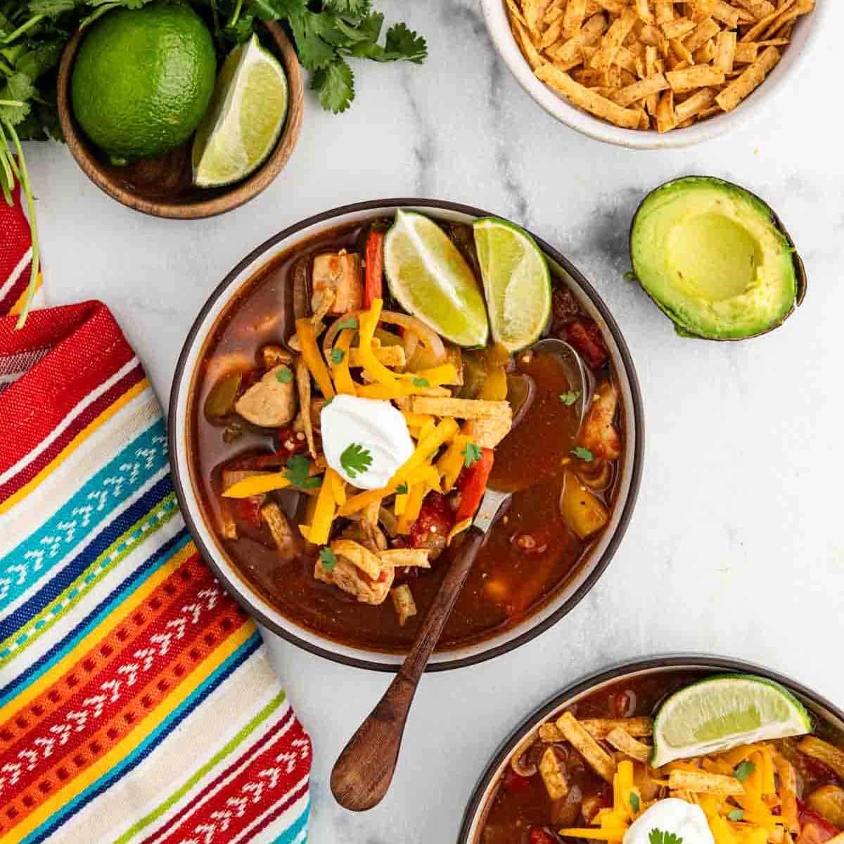 Chicken Fajita Soup-image