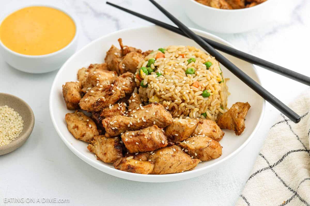Hibachi Chicken: Your Favorite Takeout at Home - Eating on a Dime