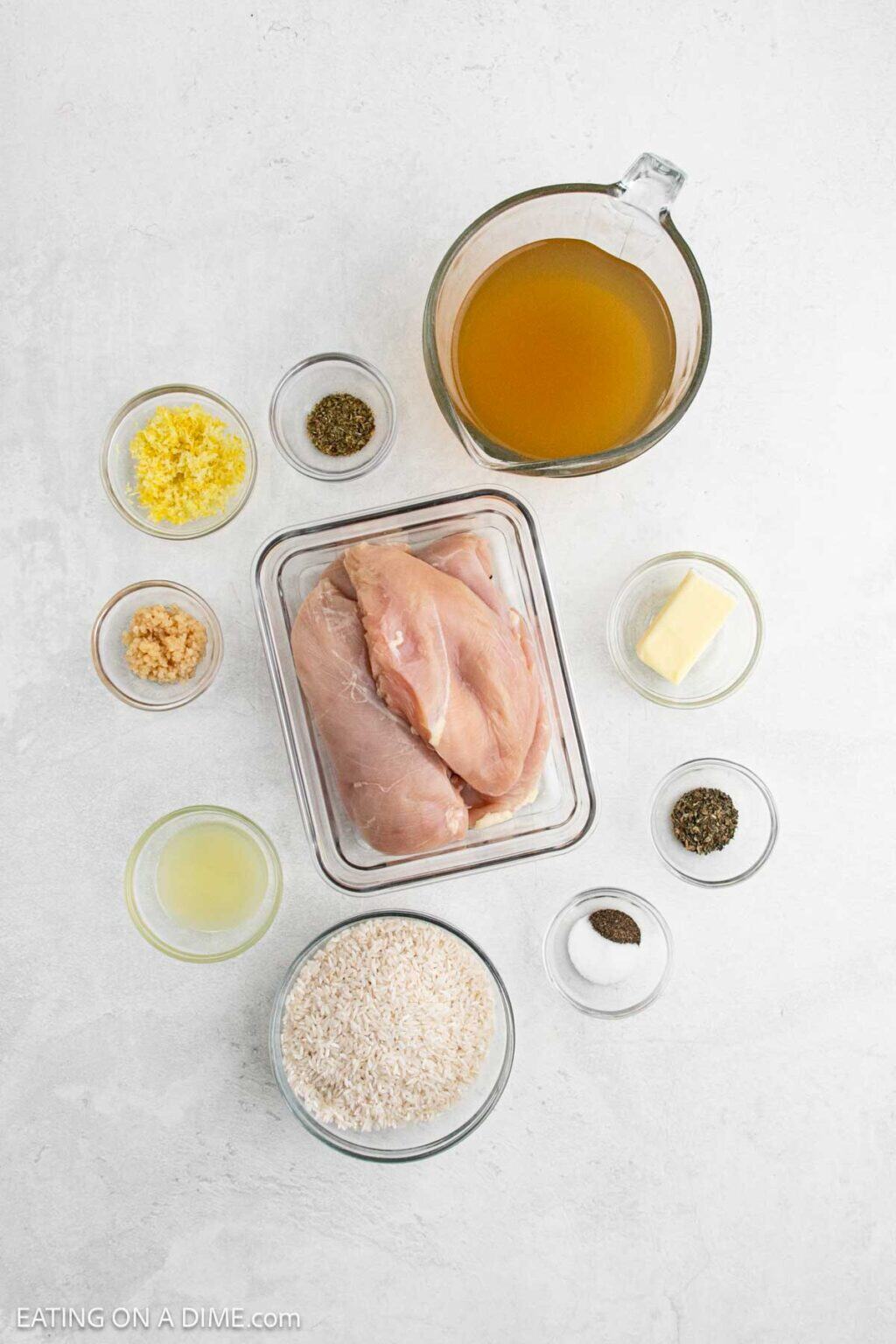 Lemon Chicken and Rice: A Simple One-Pan Meal - Eating on a Dime
